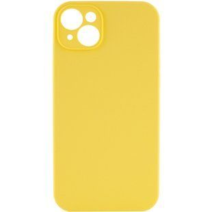 Чохол Silk Full Camera Protective (AA) NO LOGO для Apple iPhone 15 Plus (6.7") Жовтий / Yellow