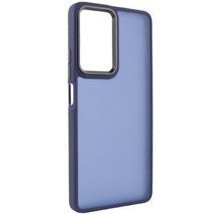 Чехол TPU+PC Lyon Frosted для Xiaomi Poco F5 / Note 12 Turbo Navy Blue