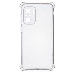 TPU чохол GETMAN Ease logo посилені кути Full Camera для Xiaomi Redmi Note 10 / Note 10s Безбарвний (прозорий)
