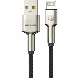 Дата кабель Amaya 310L USB to Lightning 2.4A (1m) Brown