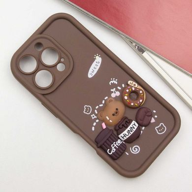 Чехол TPU Toys Case для Apple iPhone 16 Pro (6.3") Brown / Sweet