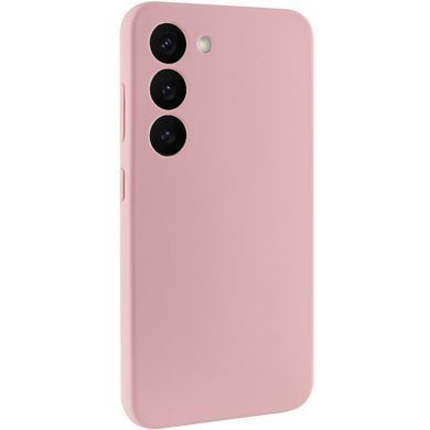 Чехол Silicone Cover Lakshmi Full Camera (AAA) для Samsung Galaxy S23 Розовый / Pink Sand