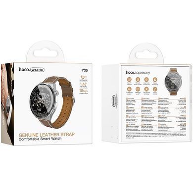 Смарт-годинник Hoco Y35 Smart sports watch (call version) Silver