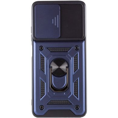 Ударопрочный чехол Camshield Serge Ring для Xiaomi Poco X4 GT Синий