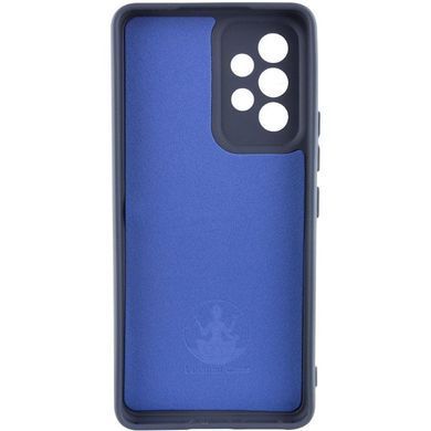 Чехол Silicone Cover Ummi Lakshmi Full Camera (AA) для Samsung Galaxy A13 4G Синий / Midnight Blue