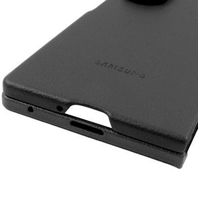 Кожаный чехол Leather Case (AAA) для Samsung Galaxy Z Fold6 Black