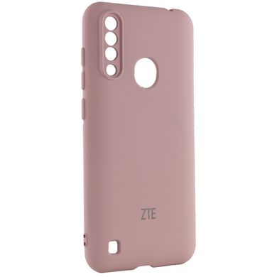 Чехол Silicone Cover My Color Full Camera (A) для ZTE Blade A7 Fingerprint (2020) Розовый / Pink Sand