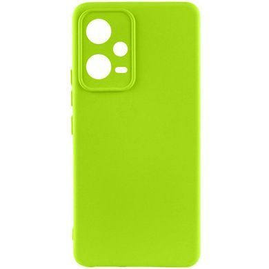 Чехол Silicone Cover Lakshmi Full Camera (A) для Xiaomi Poco X5 5G / Redmi Note 12 5G Салатовый / Neon Green