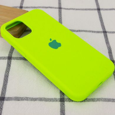 Уценка Чехол Silicone Case Full Protective (AA) для Apple iPhone 13 Pro Max (6.7") Эстетический дефект / Салатовый / Neon green