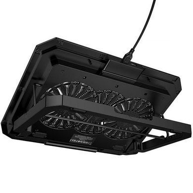 Охлаждающий кулер-подставка для ноутбука Hoco GA4 Jade Cooling Stand Black