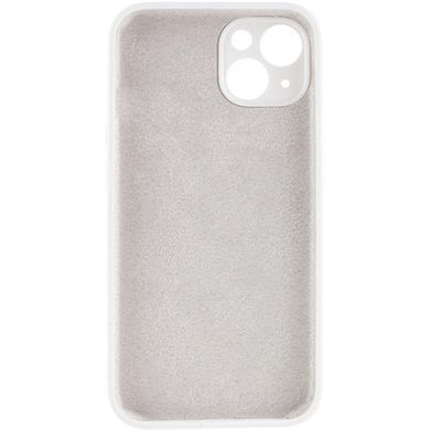 Чохол Silk Full Camera Protective (AA) NO LOGO для Apple iPhone 13 (6.1") Білий / White