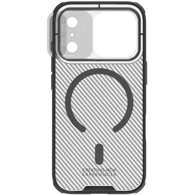 Карбонова накладка Nillkin CamShield Pro Magnetic для Apple iPhone 17 Pro Max (6.9") Transparent black
