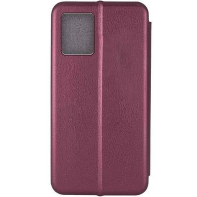 Шкіряний чохол-книжка Classy для Realme 10 4G Бордовий