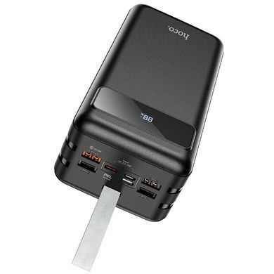 Уценка Портативное ЗУ Power Bank Hoco J86B Electric 22.5W+PD20W 60000 mAh Мятая упаковка / Черный