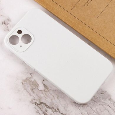 Чохол Silk Full Camera Protective (AA) NO LOGO для Apple iPhone 13 (6.1") Білий / White