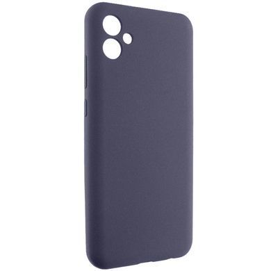 Чехол Silicone Cover Lakshmi Full Camera (AAA) для Samsung Galaxy A08 / A07 4G Серый / Dark Gray