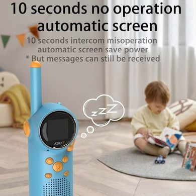 Уценка Детская рация Walkie Talkie D22 Мятая упаковка / Blue