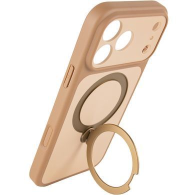 Чехол Ummi Full Camera with Magnetic Fit HQ Ring для Apple iPhone 17 Pro Max (6.9") Brown Gold