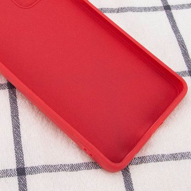Силиконовый чехол Candy Full Camera для Xiaomi Poco F5 / Note 12 Turbo Красный / Camellia