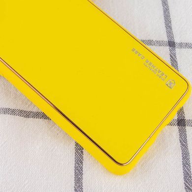 Шкіряний чохол Xshield для Samsung Galaxy A35 Жовтий / Yellow