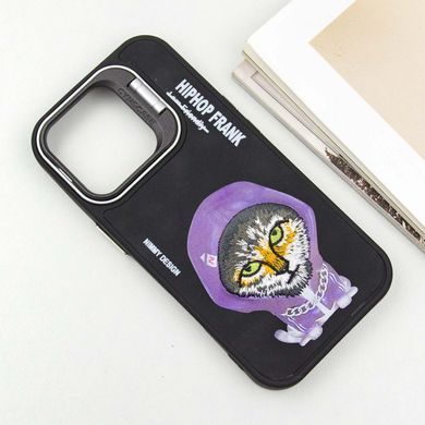 TPU+PC чохол Friends для Apple iPhone 16 Pro (6.3") Black Cat