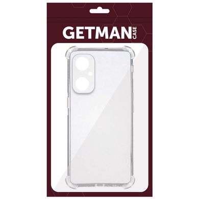 TPU чохол GETMAN Ease logo посилені кути Full Camera для OnePlus Nord CE 3 Lite Безбарвний (прозорий)