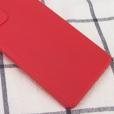 Силиконовый чехол Candy Full Camera для Xiaomi Poco F5 / Note 12 Turbo Красный / Camellia