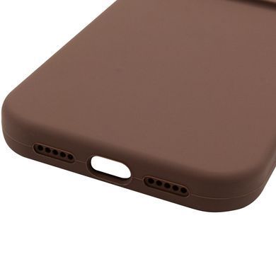 Чехол Silk Full Camera Protective (AA) NO LOGO для Apple iPhone 14 Pro Max (6.7") Коричневый / Brown