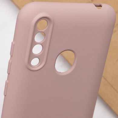 Чехол Silicone Cover My Color Full Camera (A) для ZTE Blade A7 Fingerprint (2020) Розовый / Pink Sand