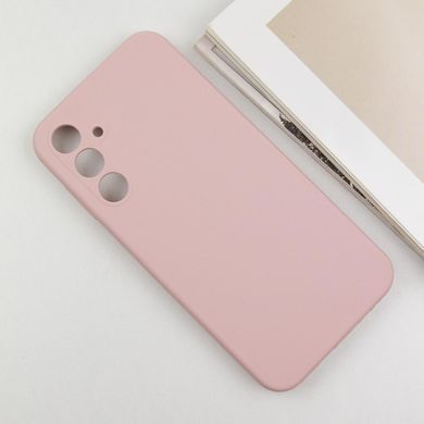 Чехол Silicone Cover Lakshmi Full Camera (AAA) для Samsung Galaxy A35 Розовый / Pink Sand