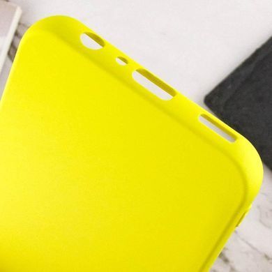 Чохол TPU GETMAN Liquid Silk Full Camera для Samsung Galaxy A14 4G/5G Жовтий / Flash