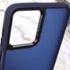 Чохол TPU+PC Lyon Frosted для Motorola Moto E13 Navy Blue фото 5
