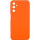Силиконовый чехол Candy Full Camera для Samsung Galaxy A24 4G Оранжевый / Orange фото 1