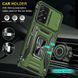 Ударостійкий чохол Camshield Army Ring для Samsung Galaxy A73 5G Оливковий / Army Green фото 2