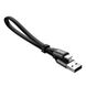 Дата кабель Baseus Nimble Portable USB to Lightning (23см) (CALMBJ-B01) Чорний фото 6