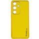 Шкіряний чохол Xshield для Samsung Galaxy A35 Жовтий / Yellow фото 1