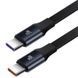 АЗП Baseus Enjoyment PD33W with retractable cables (2USB-C) (C00035500111) Black фото 3