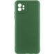 Чохол Silicone Cover Lakshmi Full Camera (A) для Motorola Moto G32 Зелений / Dark green