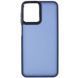 Чохол TPU+PC Lyon Frosted для Motorola Moto E13 Navy Blue фото 2