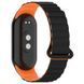 Ремінець Dual-color Magnetic для Xiaomi Mi Band 9/8/10 Black / Orange фото 2
