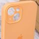 Чехол Silicone Case Full Camera Protective (AA) для Apple iPhone 15 Plus (6.7") Оранжевый / Cantaloupe фото 8