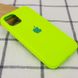 Уценка Чехол Silicone Case Full Protective (AA) для Apple iPhone 13 Pro Max (6.7") Эстетический дефект / Салатовый / Neon green фото 2