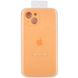 Чехол Silicone Case Full Camera Protective (AA) для Apple iPhone 15 Plus (6.7") Оранжевый / Cantaloupe фото 6