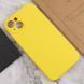 Чохол Silk Full Camera Protective (AA) NO LOGO для Apple iPhone 15 Plus (6.7") Жовтий / Yellow фото 5