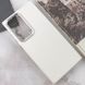 Кожаный чехол Bonbon Leather Metal Style для Samsung Galaxy S22 Ultra Белый / White фото 4