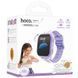 Дитячий cмарт-годинник Hoco Y108 4G with call function Purple фото 3