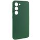 Чехол Silicone Cover Lakshmi Full Camera (AAA) для Samsung Galaxy S24 Зеленый / Cyprus Green фото 2