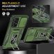 Ударостійкий чохол Camshield Army Ring для Samsung Galaxy A73 5G Оливковий / Army Green фото 3