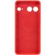 Чехол Silicone Cover Lakshmi Full Camera (AAA) для Google Pixel 7 Красный / Red фото 2
