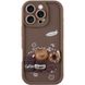 Чехол TPU Toys Case для Apple iPhone 16 Pro (6.3") Brown / Sweet фото 1